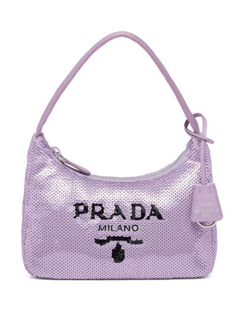 borsa prada re edition nylon mini|prada sequinned bag.